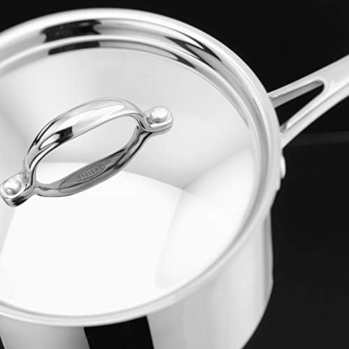 Stellar 7000 S705 Stainless Steel Saucepan, Induction Ready, Oven Safe, Dishwasher Safe, 20cm 3.1L Fully Guaranteed