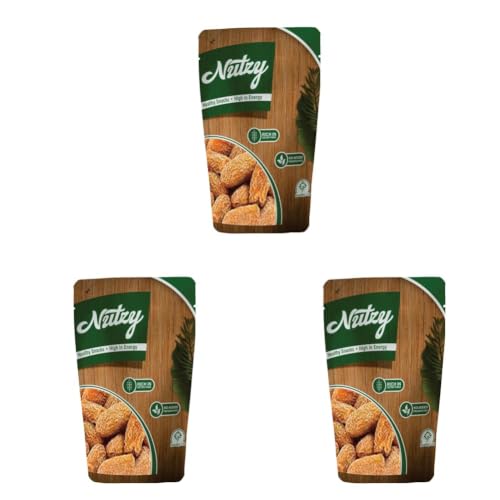Image of Nutzy Premium Dates (Dry yellow Dates /Peela Chuara, 200g) (Pack of 3)