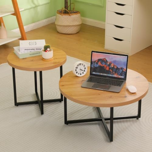 ナチュラル ネストテーブル ローテーブル センター サイド 組み合わせ 入れ子式 北欧風 シンプル おしゃれ ナチュラル コンパクト