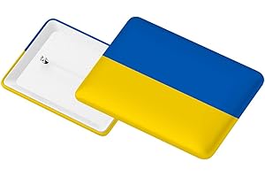 Ukraine Pin Flag: Support Ukraine with Our 2.75"x1.75" Pin