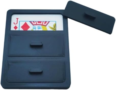 blue-ther Split Card Trick Magic Tricks Selected Card Splits Into Three Pieces Broken and Restoration Magia Close-up Illusions Gimmicks