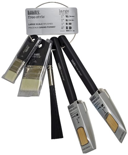 Liquitex Professional Freestyle Large Scale Brush 5-Piece Set