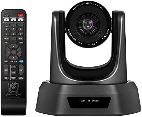 goldensky Conference Room Camera Full HD 1080p USB PTZ Video Conference Camera for Business Meetings Wide Angle More Optical Zoom (10x Optical USB)
