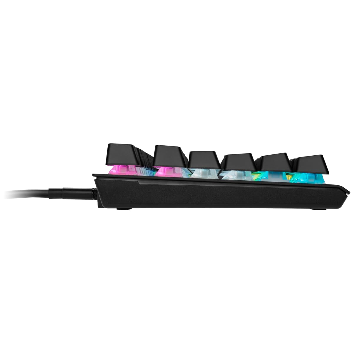 Corsair K60 Pro TKL RGB Optisch-mechanische Tenkeyless- Gaming-Tastatur â€“ Corsair OPX-Tastenschalter(DE)