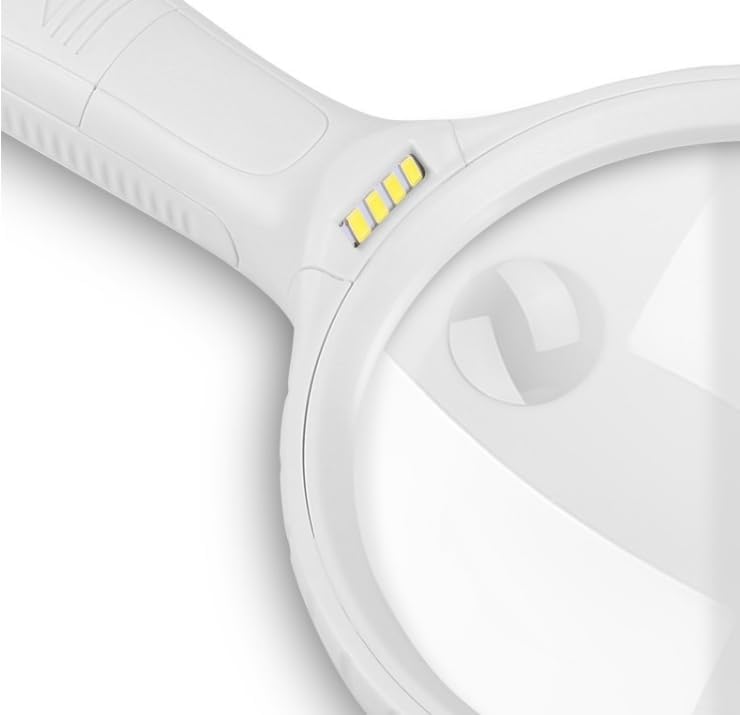 10x Handheld Reading Magnifying Lenses Magnifier for Viewing Maps