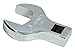 SUNEX TOOLS 97328 1/2" Drive 28 mm Fully Polished Jumbo Straight Crowfoot Wrench