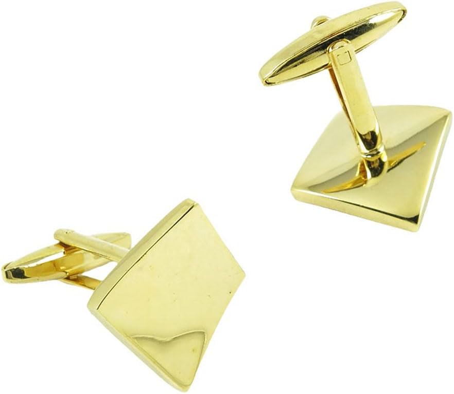 Cufflinks Cuff Links Fashion Mens Boys Jewelry Wedding Party Favors Gift SBV001 Golden Bend Square
