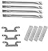 Brinkmann 810-9415-F, Replacement Grill Burner, Heat Shields & Cross Channel Kit