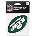 NFL New York Jets 63060011 Perfect Cut Color Decal, 4" x 4", Black