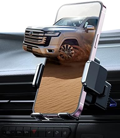 Lamicall Car Vent Phone Mount Phone Holder for Car Air Vent Clip in Vehicle [Big Phone & Thick Cases Friendly] Hands Free Cell Phone Automobile Clamp Cradles, Fit for All iPhone Samsung Phones