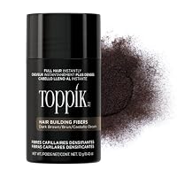 Toppik Fibre di cheratina per capelli, Castano Scuro, 12 g