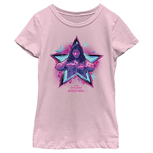 T-Shirt Marvel Dr. Strange pour Filles Rose Taille L - Vêtement Manga et Cinéma