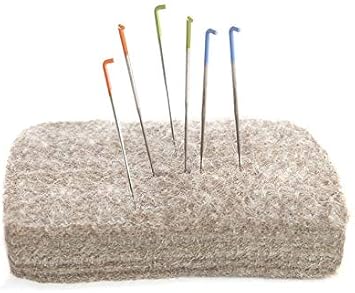 Needle Felting Kit, Basic Tools with 15 Groz-Beckert Needles, Pad & Case