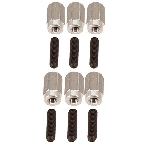 Halibrand Compatible with V8 Quick Change Rear Cover Nuts, 6/Set