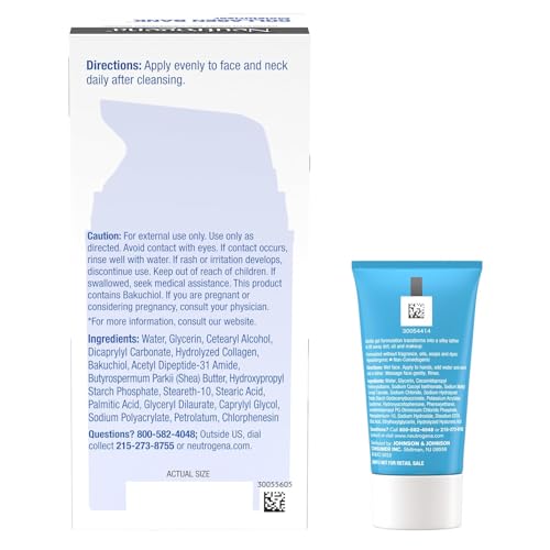 Neutrogena Collagen Bank Face Moisturizer, Daily Anti-Aging Face & Neck Collagen Cream With Bakuchiol thumb #8