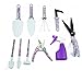 Produktbild HomeYoo Set mit 10 Gartenwerkzeugen, Code-Set, rutschfester Griff, mit rostfreiem Maurerkelle, Gartenschaufel, Insektenfalle