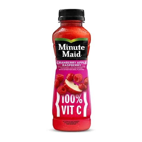 Minute Maid Juice in 12 oz Bottles Bundled by Louisiana Pantry (Cranberry Apple Raspberry, 12 Pack) Cover