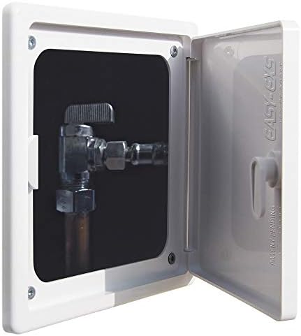 EASY-EXS Access Panel 6x6 with Door (Max Service Opening 4.3x4.3) Plastic White (Small 6" x6'')