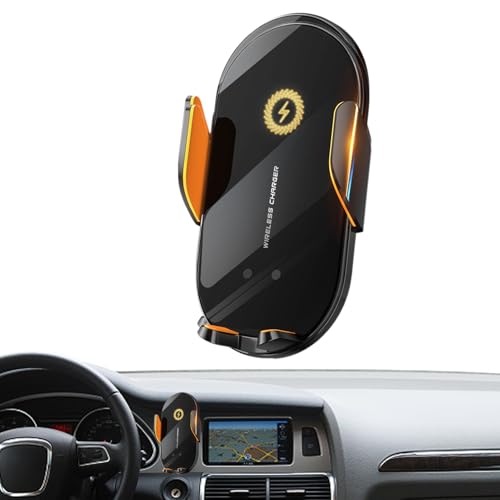 Soporte para teléfono de coche con carga rápida que evita caídas en el vehículo