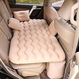 Compatible con Coche SUV MPV Viaje Cama Inflable Asiento Sofá Al Aire Libre Multifuncional Camping Almohada Cojín Colchón Trasero 130 * 170cm Colchón Aire Coche(2)
