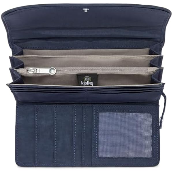 Kipling MONEY LAND Большой кошелек Blue Bleu 2 синий