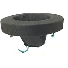 PondH2o Floating Aquatic Water Garden Pond Planter Basket, 10 Inch 26cm Round Fabric Floatable Flower Plant Pot Aquaponics, Hydroponics, Flower Islands for Ponds and Water Features