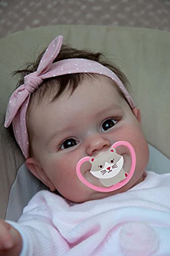 Icradle Lovely Real Look Reborn Baby Doll Girl 20Inch 50Cm Silicone Baby Doll Realistic Newborn Doll Toy For Ages 3+ #TOP1