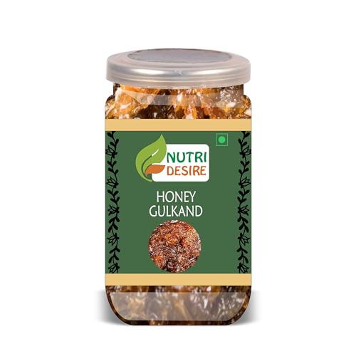 Honey Gulkand 500 gramos en envase hermético miniatura 1