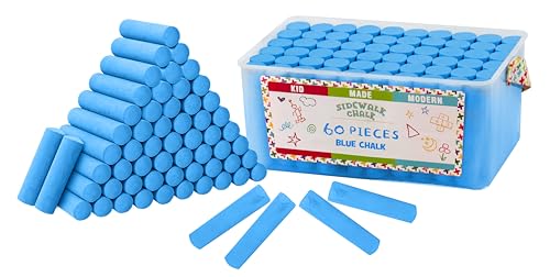 Craies de trottoir Kid Made Modern lot de 60 craies bleues pour enfants
