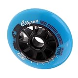 Zxpjkyu Blue Replacement Wheels for Skating - 100mm Size