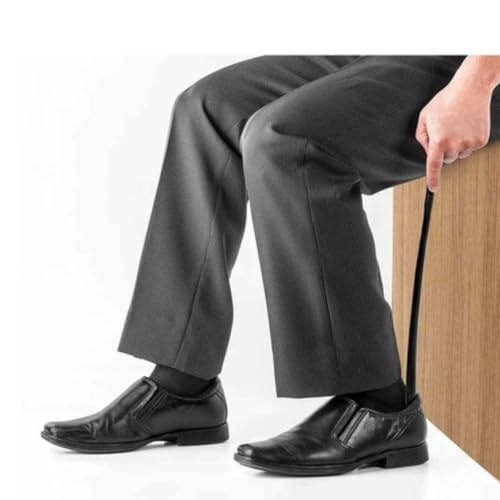 Calçadeira De Sapatos Longa 40cm Preta Calçador Tênis Calçador Ortopédico Pessoas Com Mobilidade Red