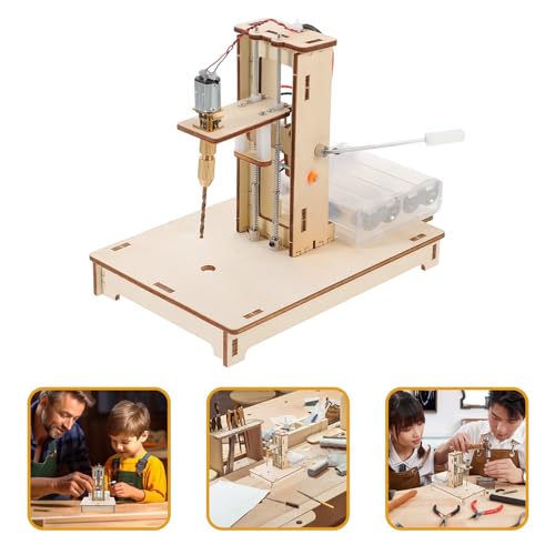Mini perceuse à colonne de bureau kit outil éducatif scientifique Zerodeko