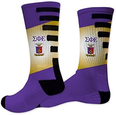 VictoryStore Sigma Phi Epsilon Performance Crew Sock w/Crest