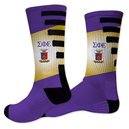 VictoryStore Sigma Phi Epsilon Performance Crew Sock w/Crest