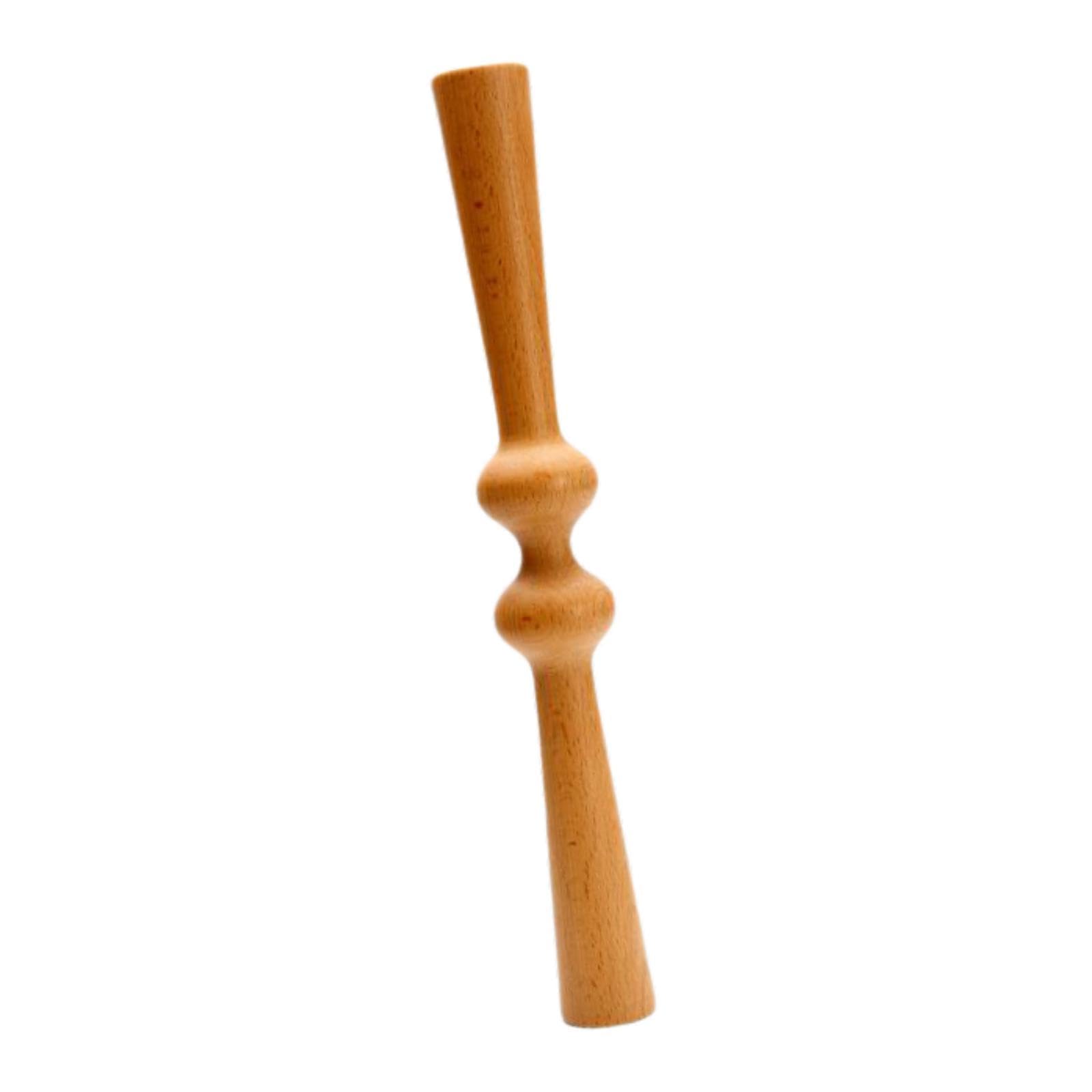 Rodillo de Masaje de Madera para La Espalda, Portátil, para, Glúteos Y Gimnasio.