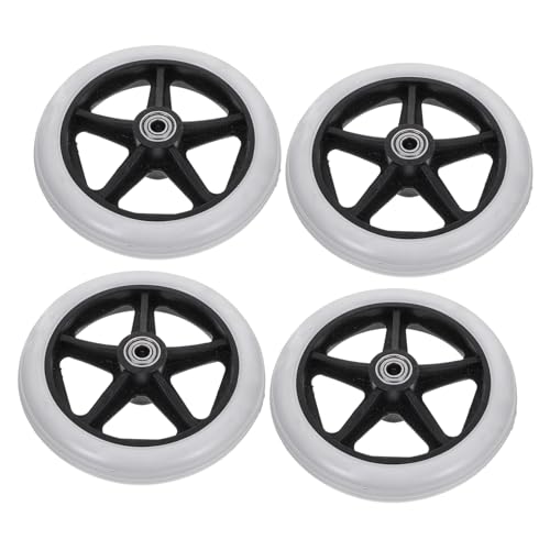 Ipetboom Wheel Replacements for Wheelchairs High-Strength Front Wheel Accessories Easy Assembly