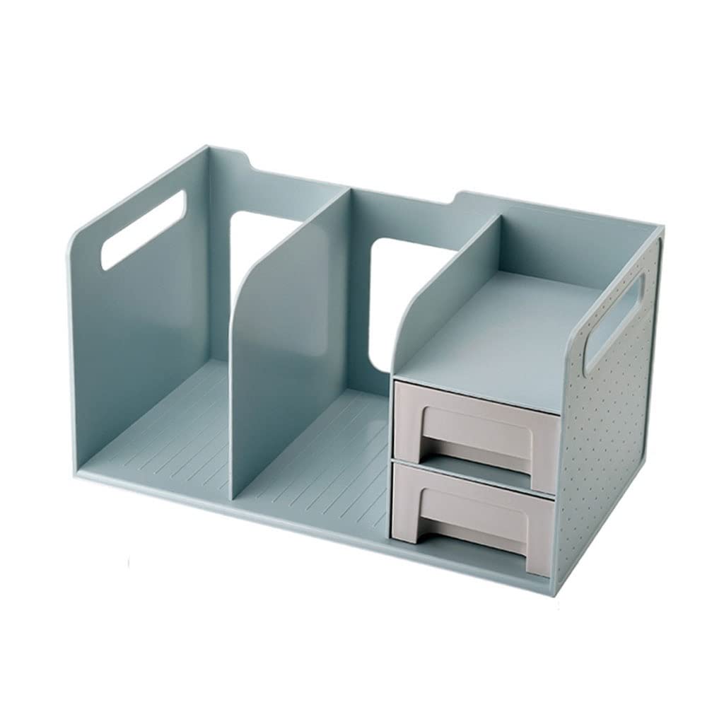 Schreibtisch-Datei-Organizer, Büro-Organizer, Desktop-Organizer, Zeitschriften-Multilayer-Datei-Rack, geeignet für Büro und Zuhause, Desktop-ES-Dateihalter für den Schreibtisch