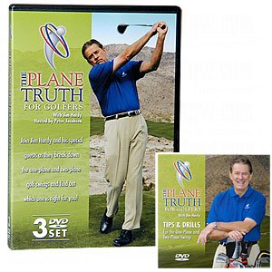 Sports The Plane Truth for Golfers 3 DVD set plus Tips and Drills Book
