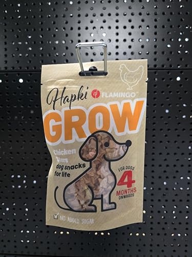 Flamingo Leckerli Hundewelpe – Hapki Grow Sterne mit Huhn – 85g – speziell für Welpen ab 4 Monaten – ohne Zuckerzusatz