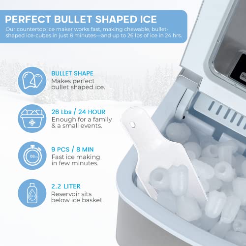 Prime Home Direct Countertop Ice Maker Ice Makers Countertop