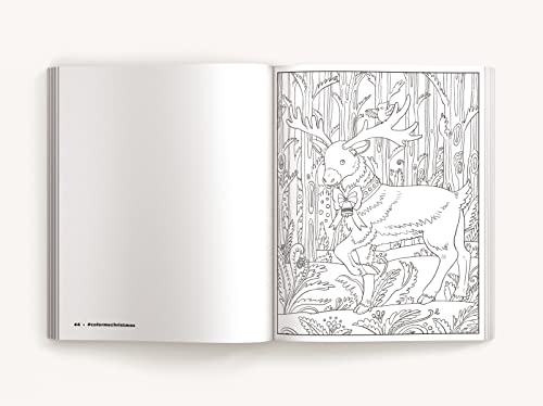 Color Me Christmas: A Festive Adult Coloring Book