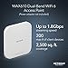 NETGEAR WAX610 Dual-Band WiFi 6 Access Point | GigE, 2.5 GigE | Insight Cloud Management | Cloud Care's 3-Year Warranty SupportPlus Included