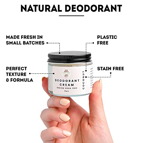Eco Roots DC_01COC Natural Deodorant For Women & Men | Organic Deodorant Cream Non Aluminum | Baking Soda Free Healthy Deoderant For Body & Private Parts | All Vegan Pit Paste Zero Sweat thumb #8
