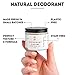 ECO ROOTS Natural Deodorant for Women & Men | Organic Deodorant Cream Non Aluminum | Baking Soda Free Healthy Deoderant for Body & Private Parts | All Vegan Pit Paste Zero Sweat | Coconut Scent