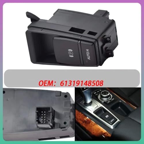 Commande de frein de stationnement BMW X5 E70 pour corriger panne bouton - 4