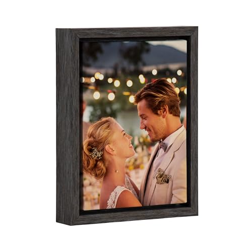 Kate and Laurel Custom Printed Framed Canvas Wall Art; 8x10