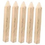 Estaca de borde de paisaje: esta estaca de cerca de madera es adecuada para parterres de parques, patios, balcones, jardines de infancia, exposiciones, cafés, etc., estaca de cerca de jardín