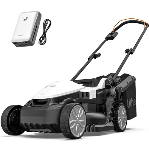Cortacésped Litheli a batería, Ancho 33cm, Capacidad 30L