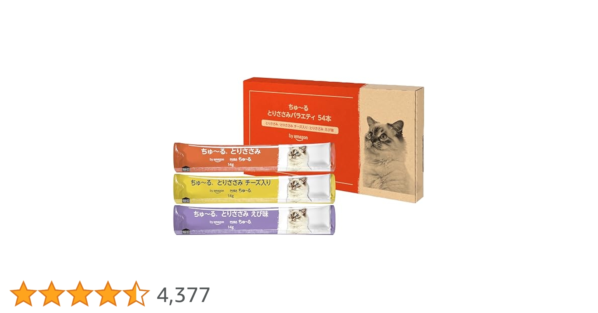 Amazon.co.jp: by Amazon ちゅ~る 猫用おやつ とりささみ