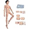 Patient Care Manikin,CPR Simulator,Basic Geri Nursing Skills Geriatric Human Model for Students Education Teaching Medical Training Skills